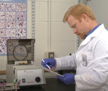 Клиника лечения наркозависимости в Новомосковске Врач в кабинете клиники